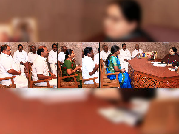 களமிறங்கிய ஜெ.,