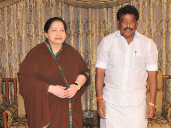 Thangatamilselvan meets Jayalalitha