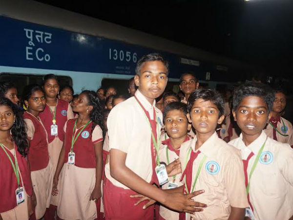 Students get hands on demo in Karaikudi railway station