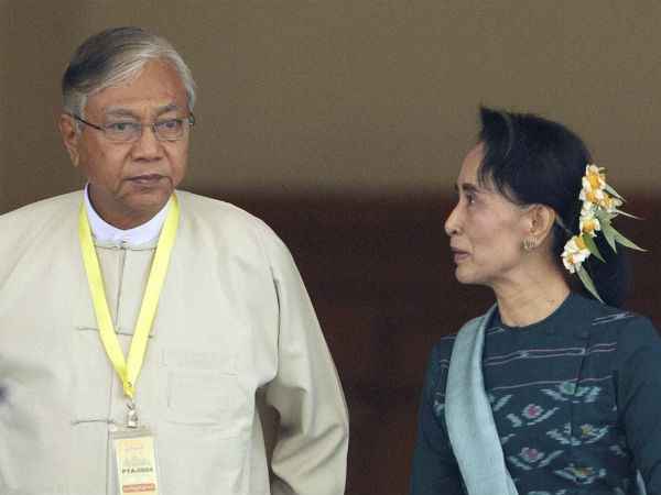Htin Kyaw sworn in as Myanmar’s President Htin Kyaw sworn in as Myanmar’s President