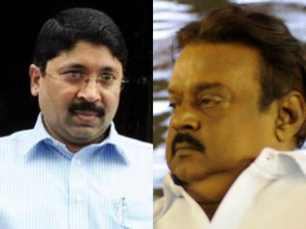 விஜயகாந்த்துடன் பேச்சு