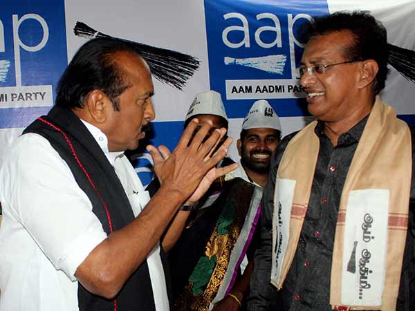 Vaiko meets AAP Tamil Nadu convenor ahead of Assembly polls