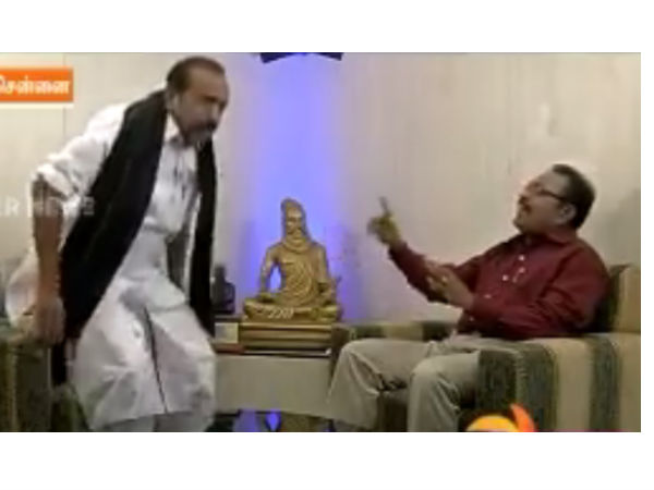 டிவி பேட்டியில் கோபம் ஏன்?