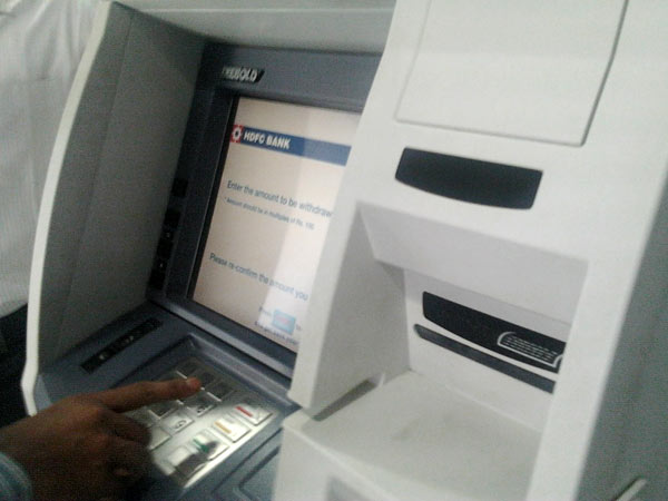 ATMs not to be replenished with cash after 8 PM: Govt ATMs not to be replenished with cash after 8 PM: Govt