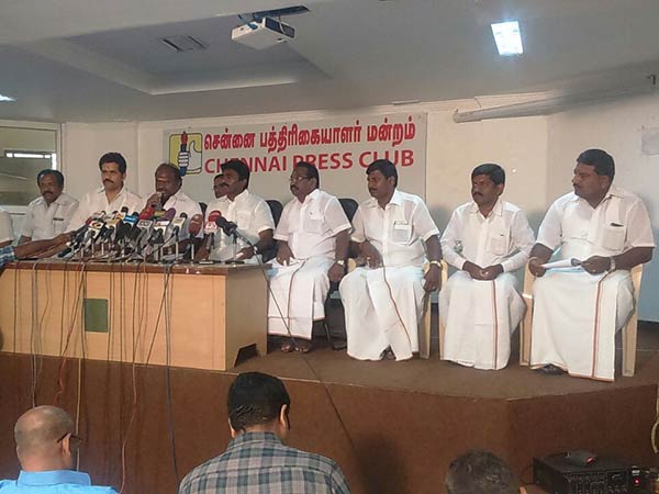 DMDK split against Vijayakanth decision on election alliance