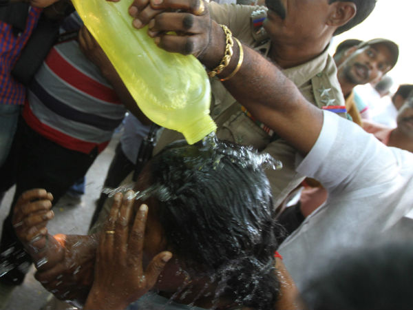 Woman Attempts Self-Immolation Outside Poes Garden Woman Attempts Self-Immolation Outside Poes Garden