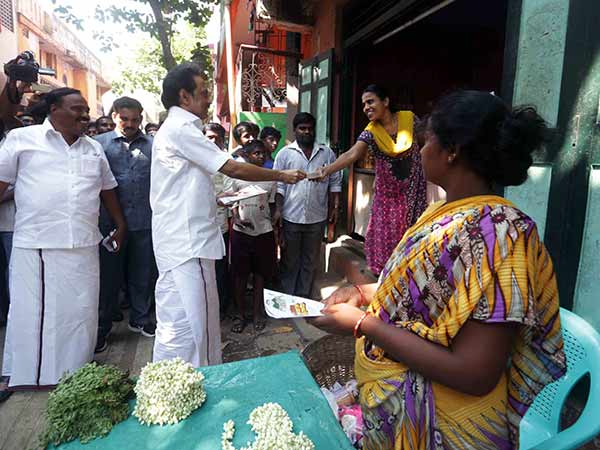 MK Stalin Launches DMK Campaign