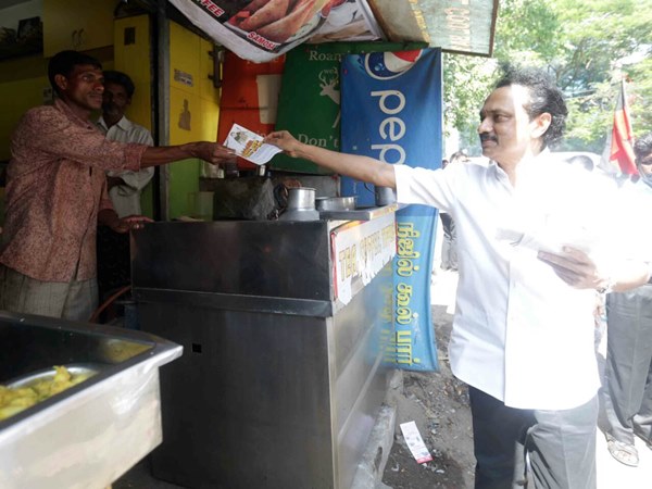 stalin election Campaign at thousand lights constituency