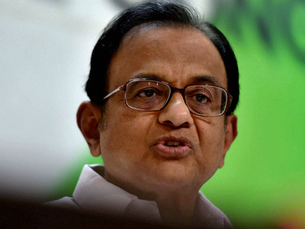 ப.சிதம்பரம் அதிருப்தி 