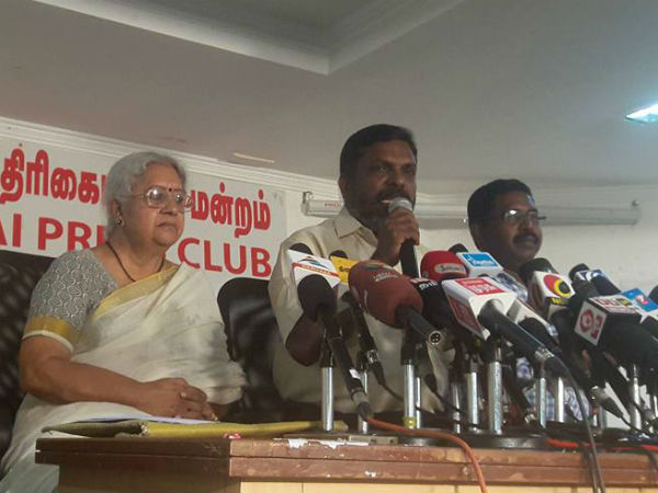 Thirumavalavan will be contest from Kattumannarkoil