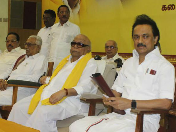 Moovendar Munnetra Kazhagam extend their support to DMK Moovendar Munnetra Kazhagam extend their support to DMK