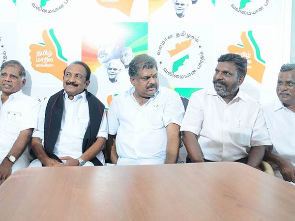 MNK alliance leaders to address a meeting in Trichy on May 11 MNK alliance leaders to address a meeting in Trichy on May 11