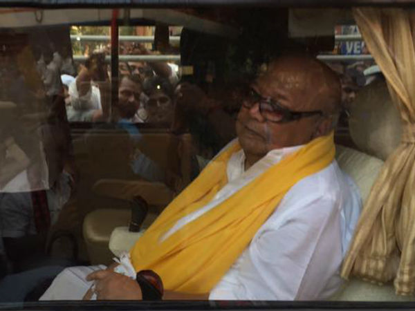 திருவாரூரில் கருணாநிதி