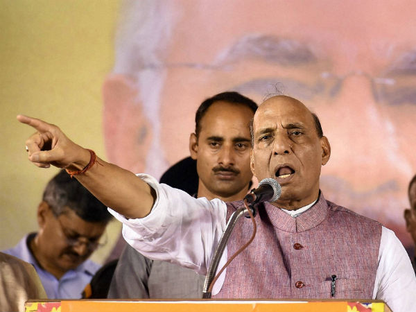 Rajnath Singh criticises Dravidian Parties for Freebies