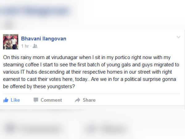 IT workers keen to cast their vote early