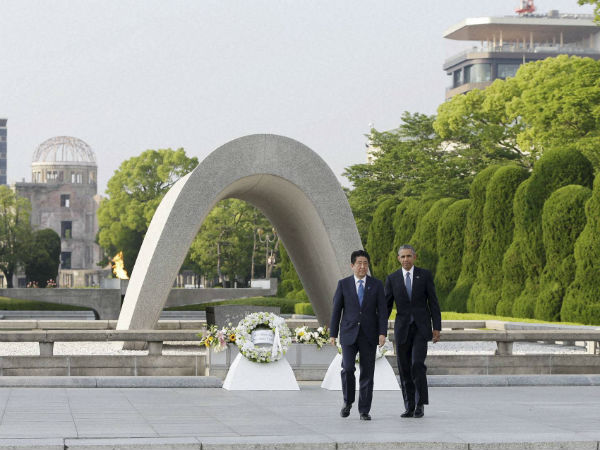 US President Obama Visits Hiroshima