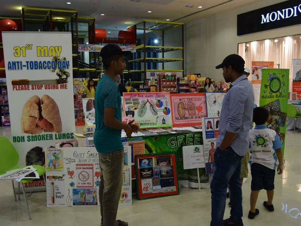 School students create awareness about smoking in Dubai