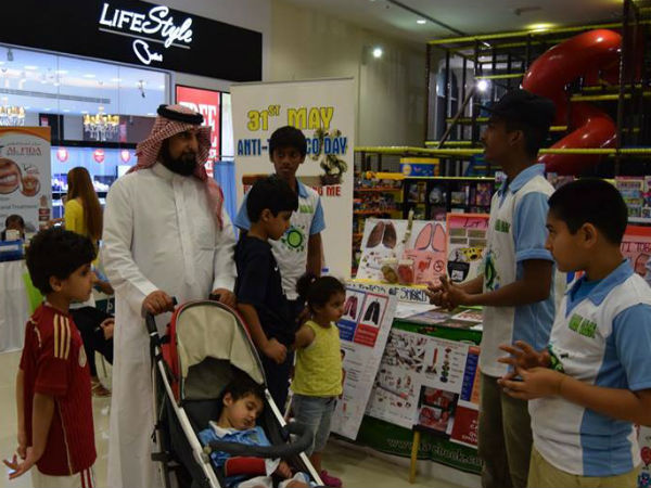 School students create awareness about smoking in Dubai