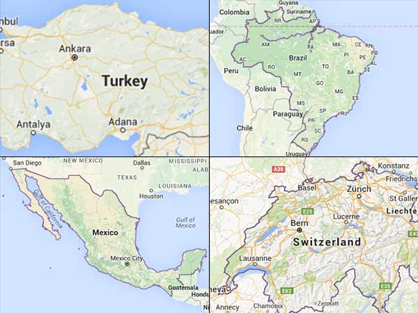 மேலும் நான்கு நாடுகள்