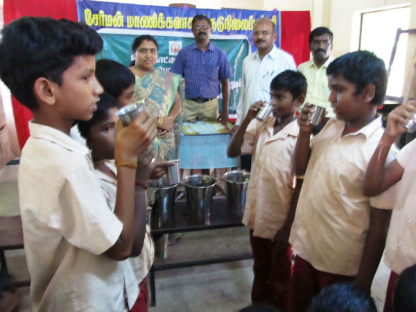 Thirukuram Dileepan programme held in Devakottai school