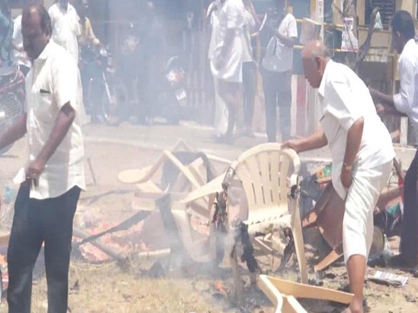  Fire accident in Nellai admk function 