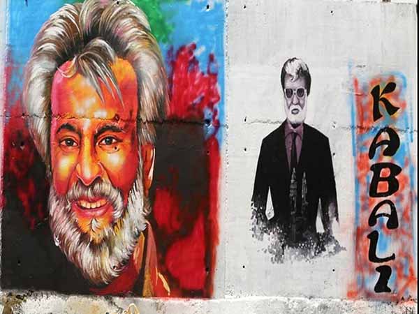 Rajinikanth magic on the streets of Mumbai