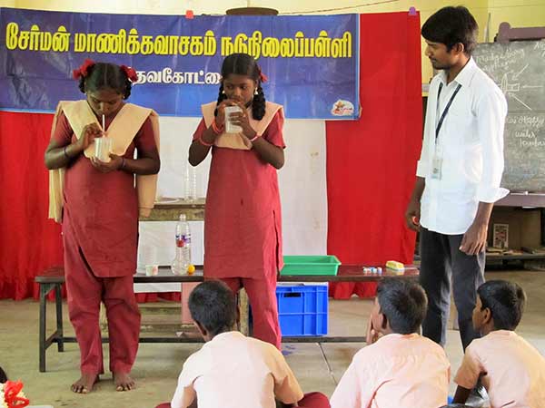 நீர் தெளிப்பான் சோதனை