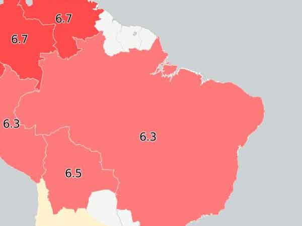 2வது இடத்தில் ஈக்வடார்