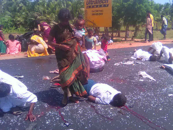 Seven killed in accident near Manapparai