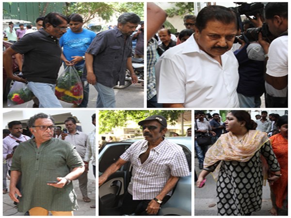 Celebrities pay tribute to producer panchu arunachalam