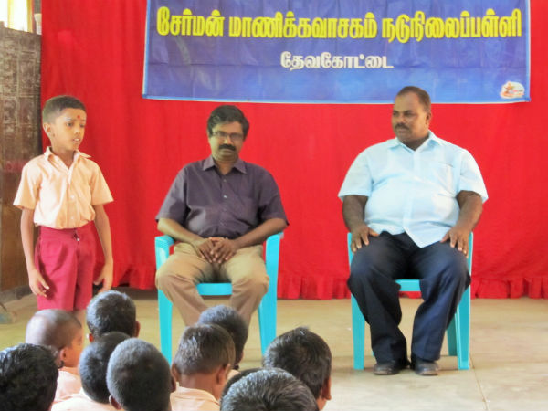 School students advised to work hard to earn success