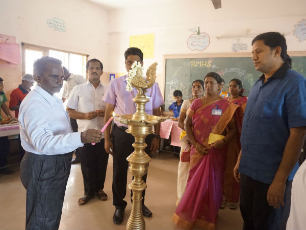 Food festival held in Karaikudi school