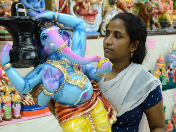 Bahubali ganesh for Ganesh Chathuthi 