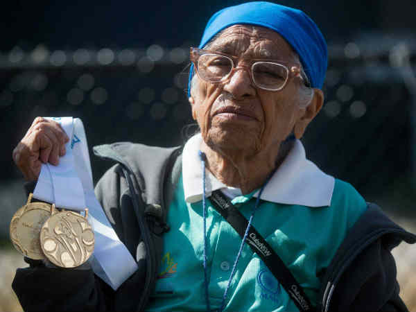 100-year-old Indian runner inspires at American Masters Games 