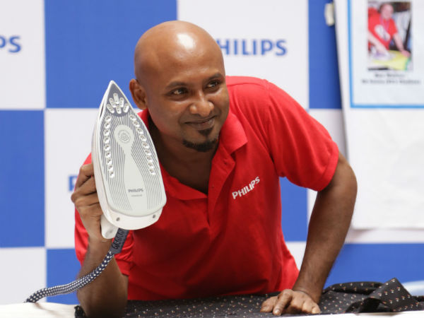 Chenai iron man beats Australian's Guinness record