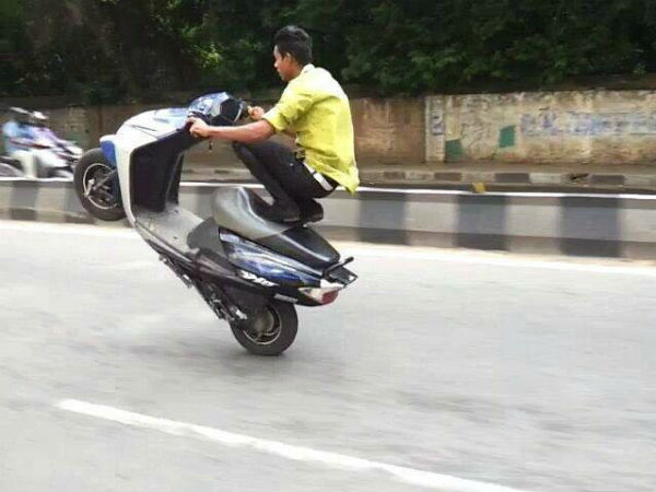 பைக் சாகசம் 