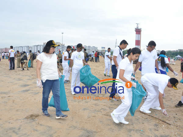 International Coastal Clean up Day: Navy, Coast Guard clean Marina Beach