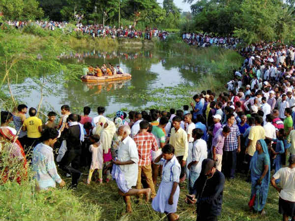 Bihar: 50 feared dead as bus falls into pond in Madhubani district