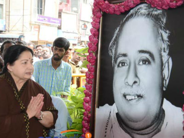 Jaya announces 3 day public meetings on the eve of Anna's 108th birth day Jaya announces 3 day public meetings on the eve of Anna's 108th birth day