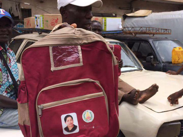 TN free school bags sale in Africa?