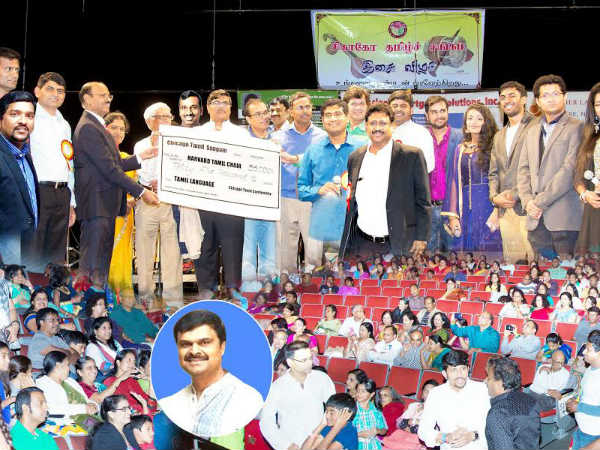 Chicago Tamil Sangam donates $35K to Harvard Tamil Chair