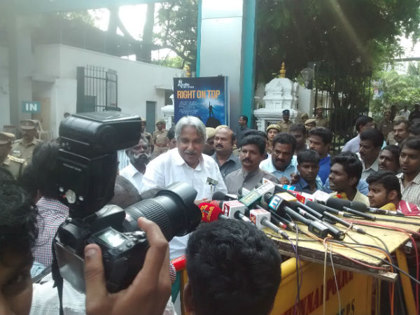 Oomen Chandy visits Apollos 