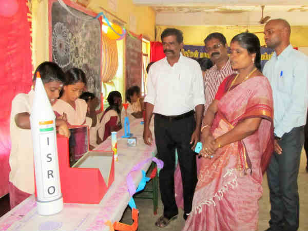 Science exhibition held in Deavakottai school