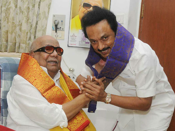 MK Stalin on Karunanidhi's political successor announce MK Stalin on Karunanidhi's political successor announce
