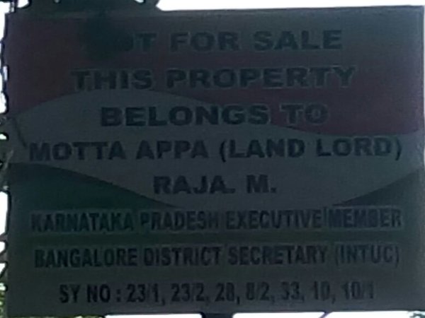 Bengaluru: Residents of Defence Colony fight encroachment as cops keep mum