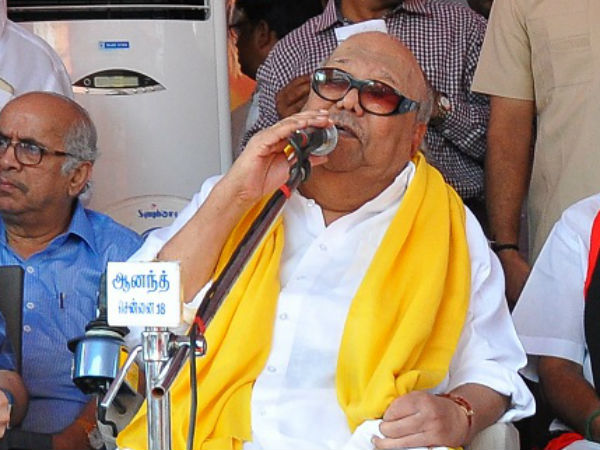 Theepori Arumugam died Karunanidhi condolences Theepori Arumugam died Karunanidhi condolences