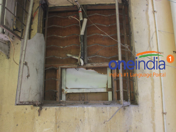 Burglary attempt at State bank of Mysore in Chennai