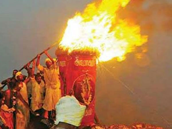 புதிய தீப கொப்பரை