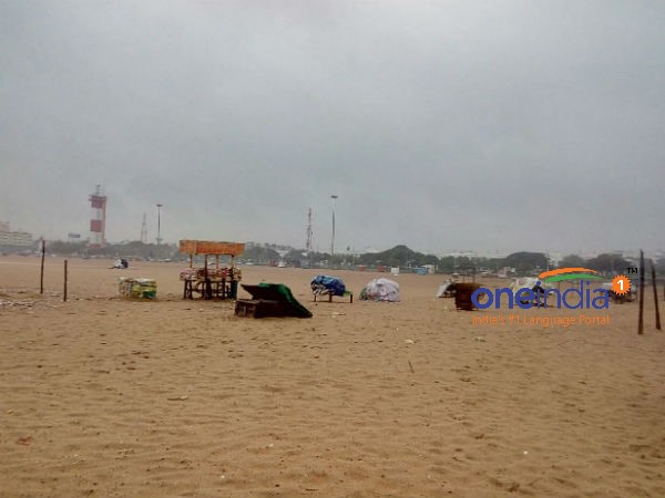 வெறிச்சோடிய மெரீனா 