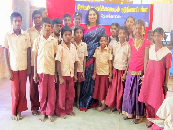  jerman tamil marapu arakattalai president subhashini discussion with school student 